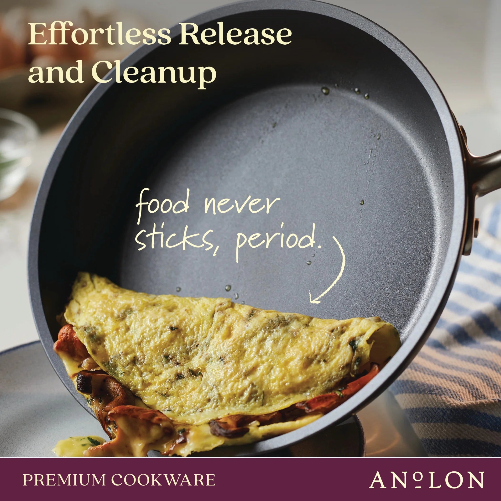 Nonstick Wok with Lid, 13.5-Inch M907792