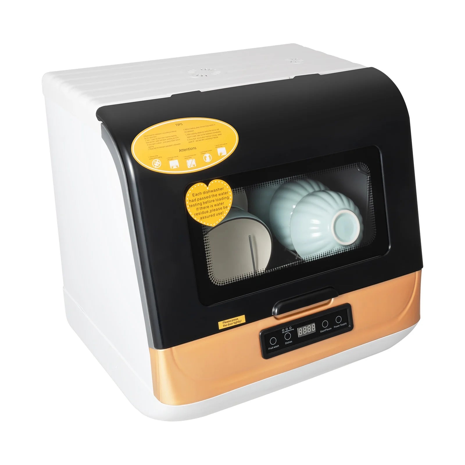 Portable Countertop Dishwasher 4 Programs Y4263