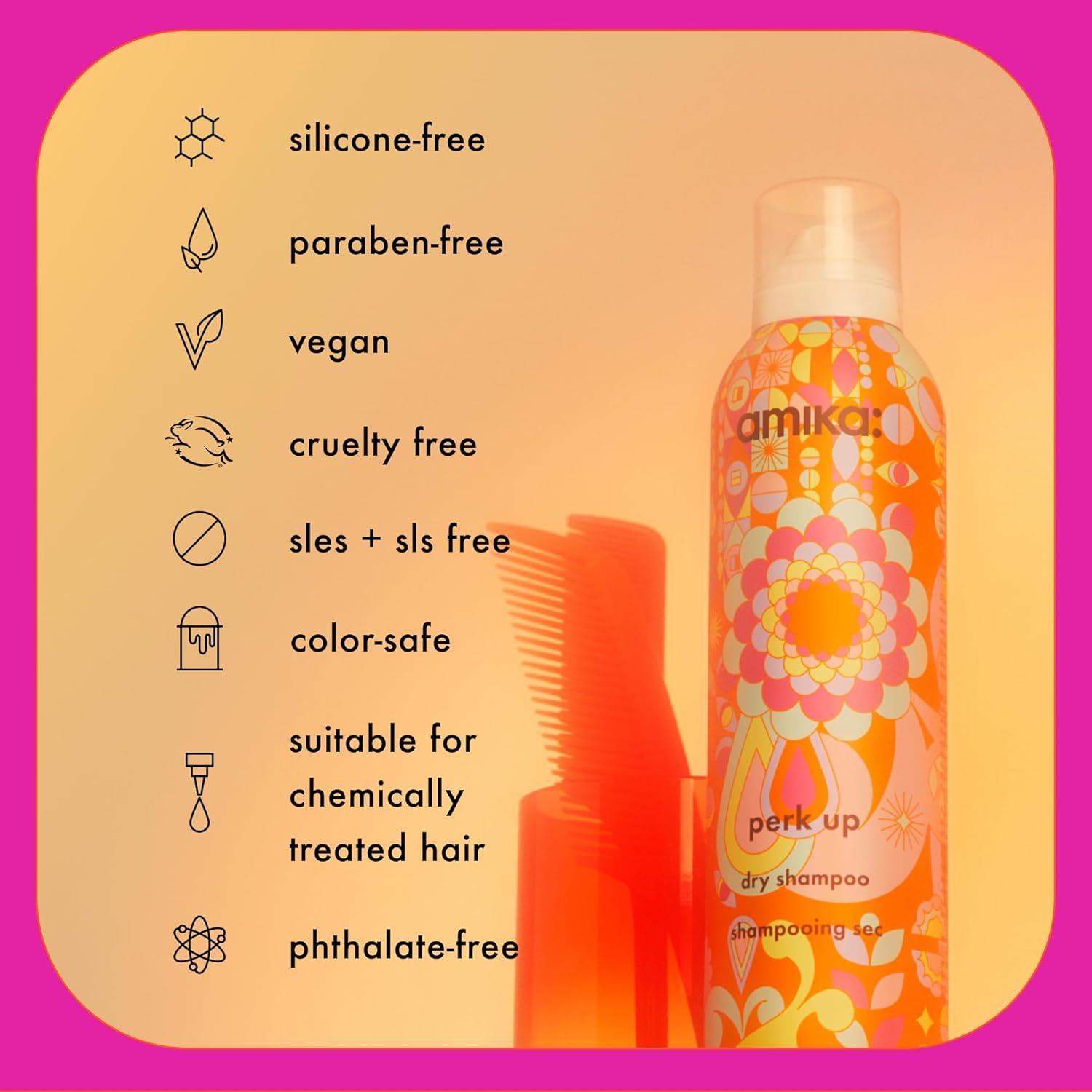 Talc-free dry shampoo, 9.5oz S6867