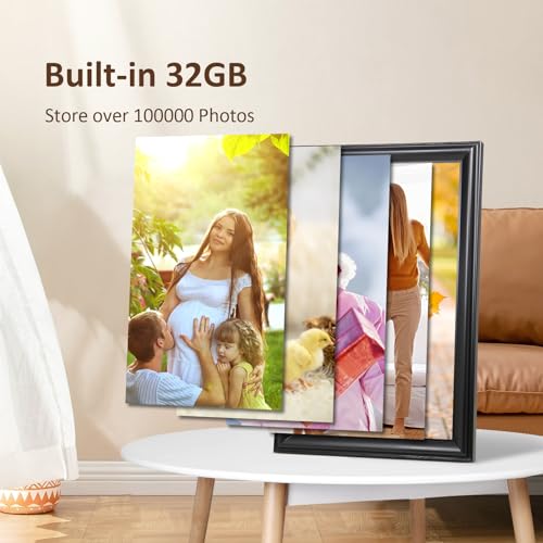 10.1 Inch WiFi Digital Picture Frame with IPS HD Display and 16GB Storage S343835