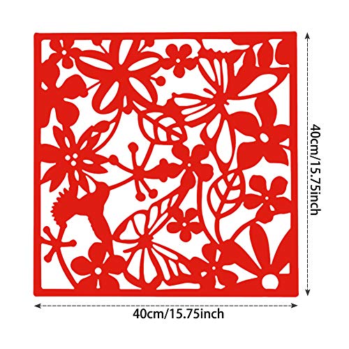 Room Divider PVC Panel Screen for Living Room, Dining Room, Office Decoration J625349