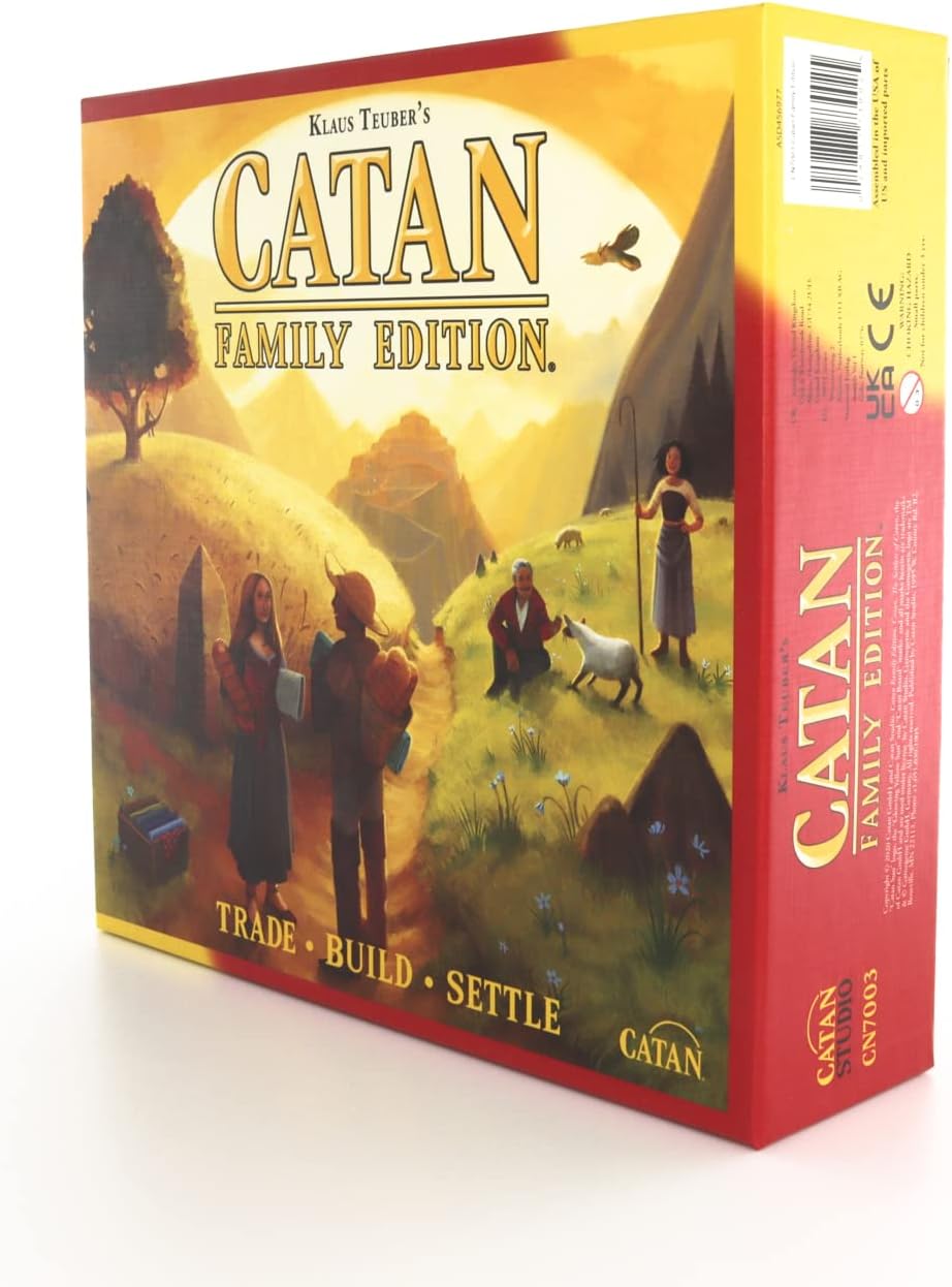 Family Board Game for Adults and Family, Ages 10+, 3-4 Players, 60 Min Playtime H619