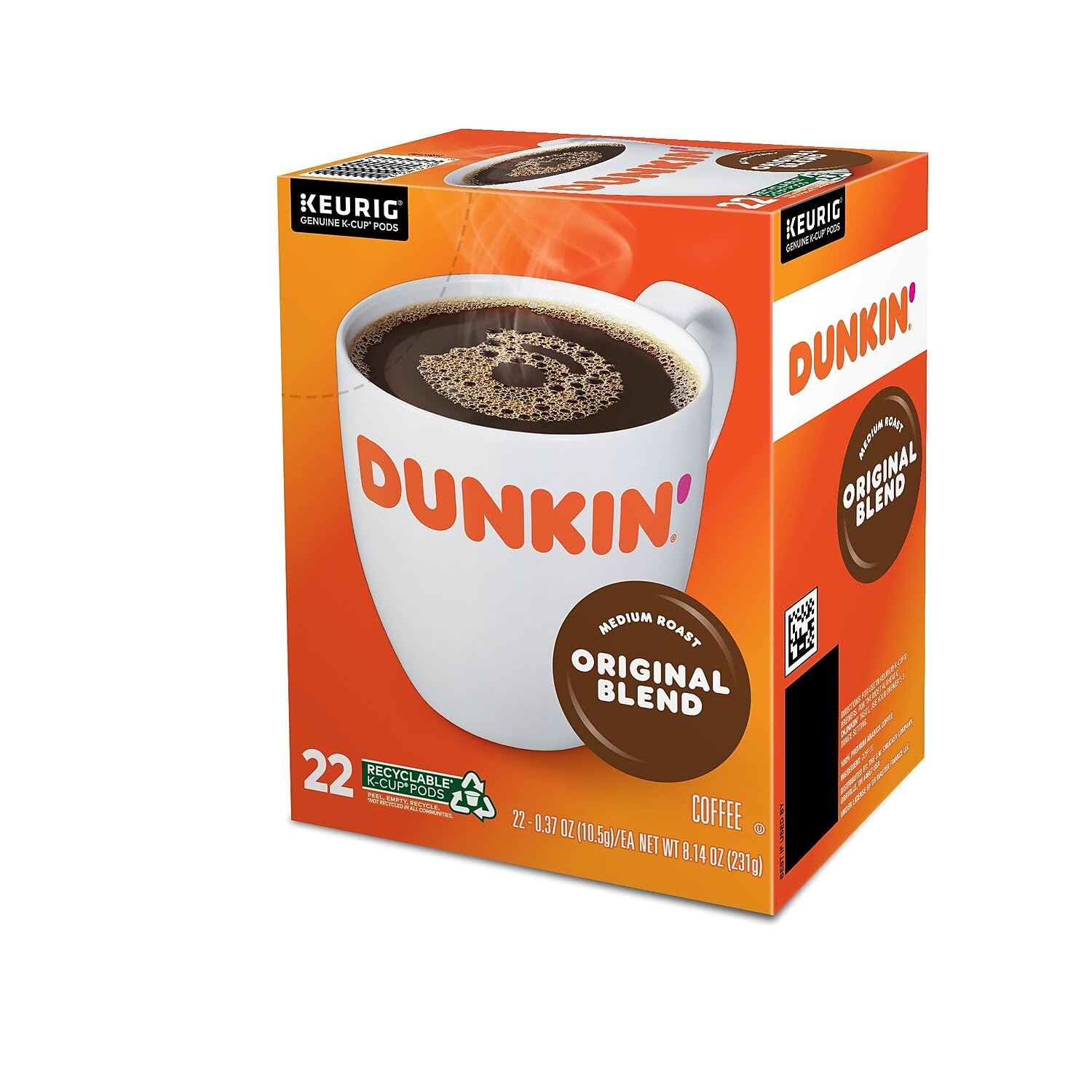 Medium Roast Coffee, 22 K-Cup Pods N837