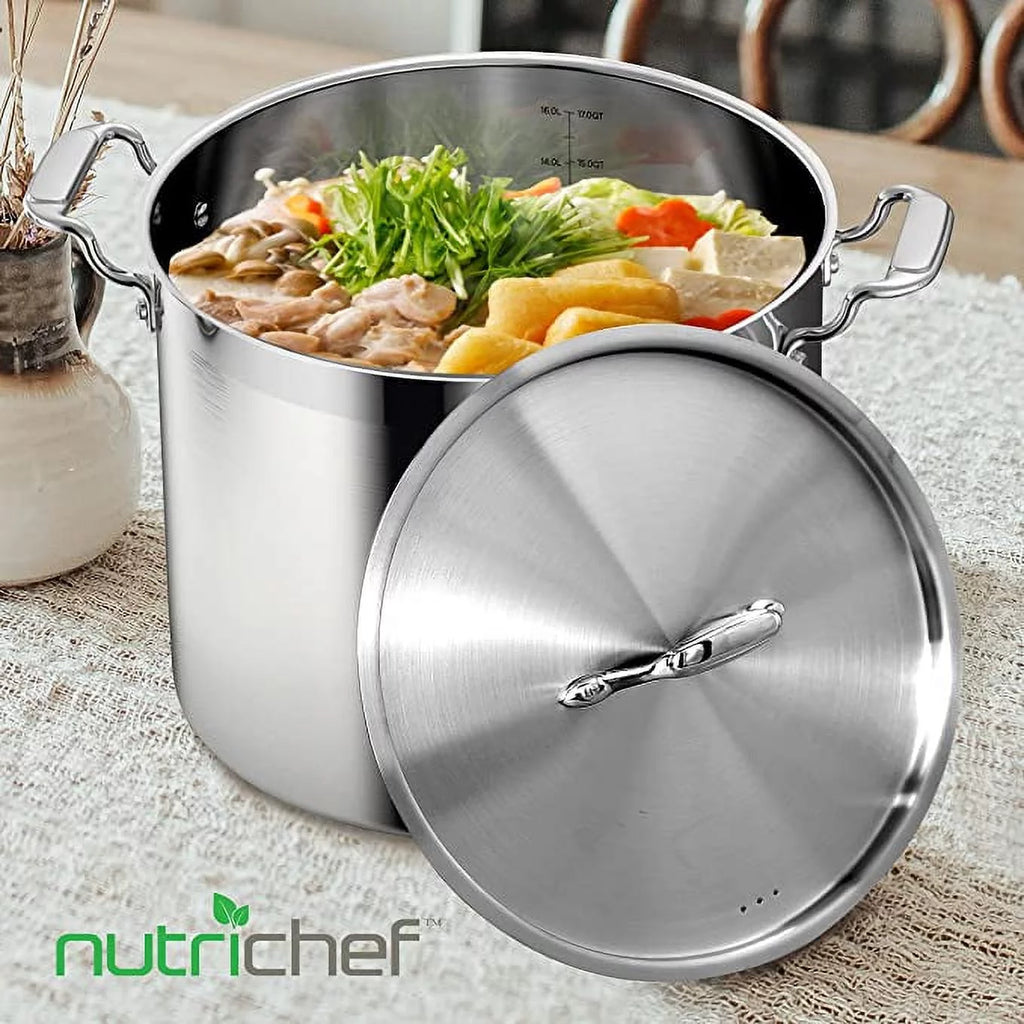 Stainless Steel Stockpot Lid with Handle O4321