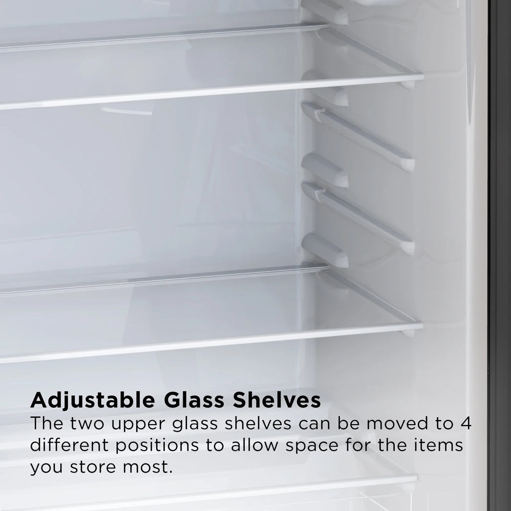 Two Door Refrigerator, 4.5 Cu. Ft., Stainless Look G2252