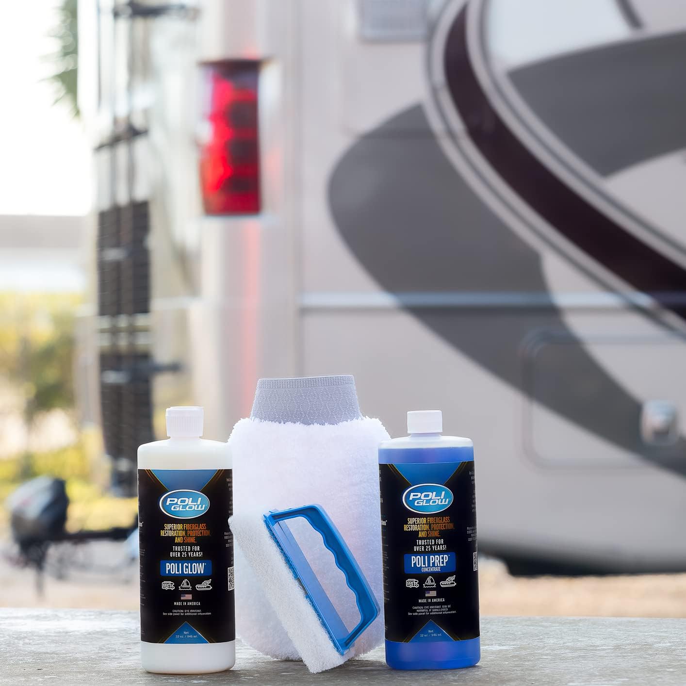 Fiberglass Restorer Kit for Boats and RVs T6434