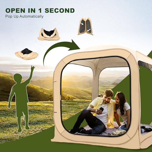 Sports Tent, Pop-Up Screen House for Outdoor Events N25065