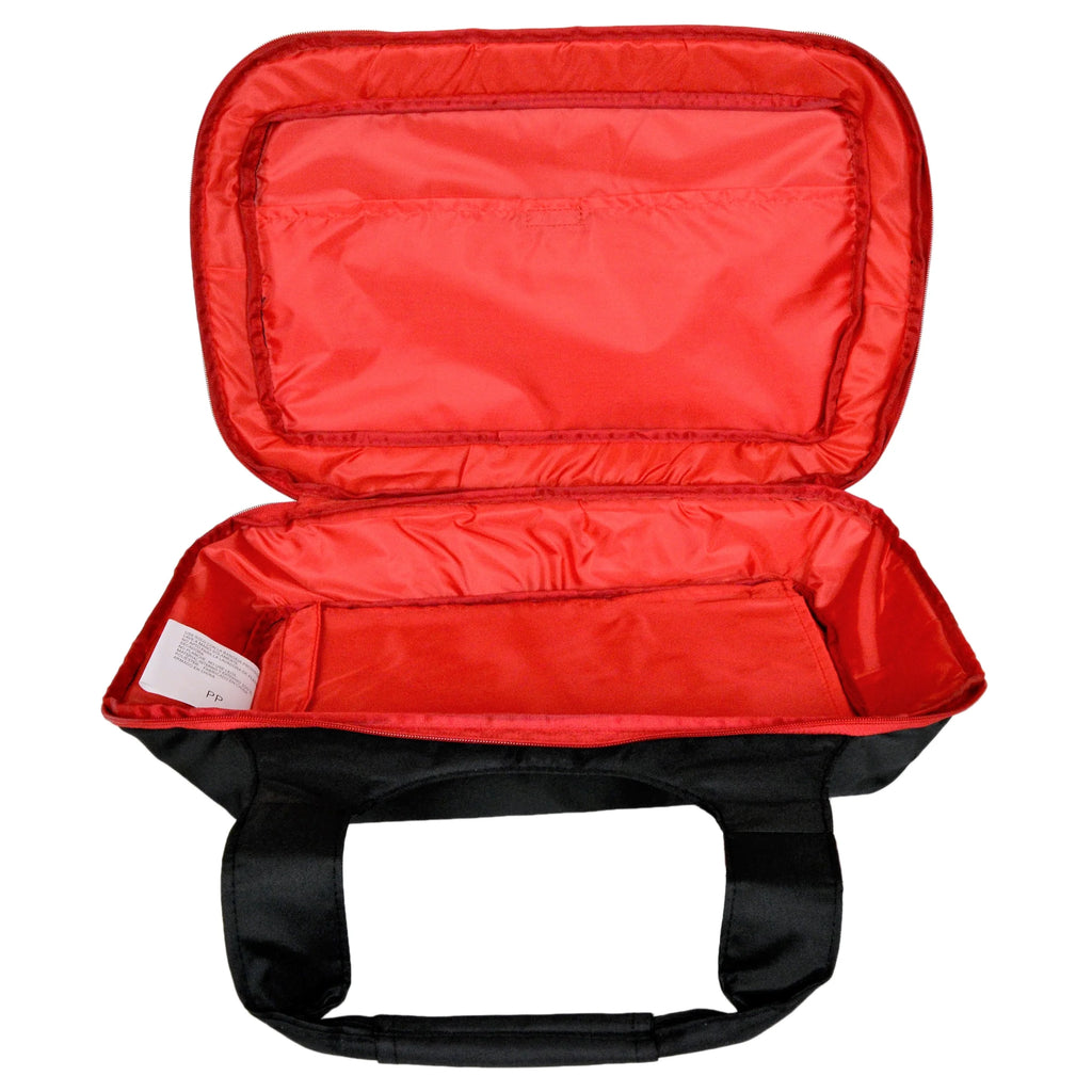 Glass Storage Container Bundle with Red Lids and Hot/Cold Packs G382510