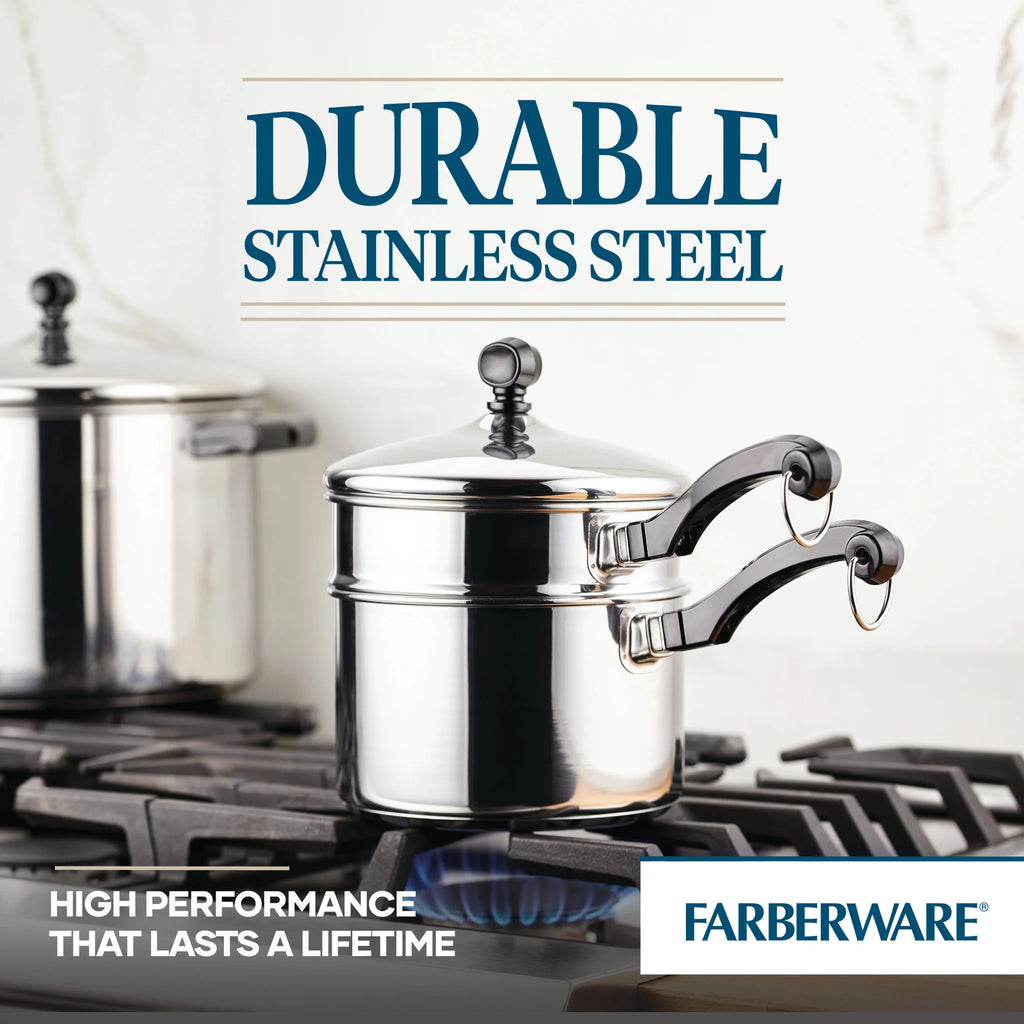 Stainless Steel Covered Saucepan 2 Qt Y181786