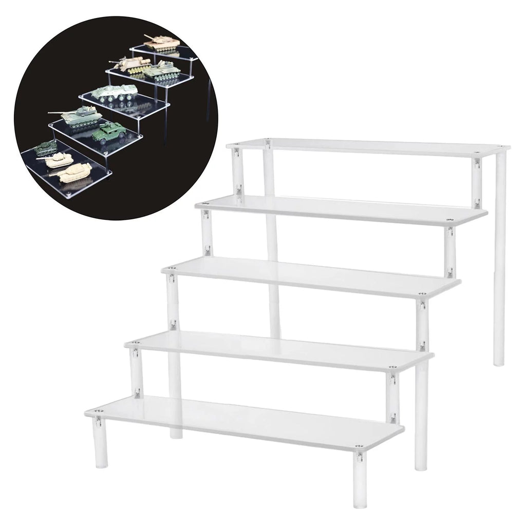 Acrylic Display Riser Shelf, 5 Tier L996768