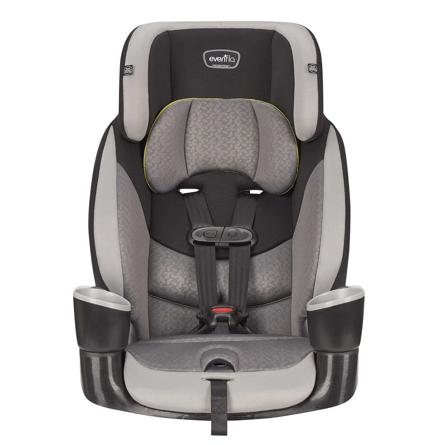 Highback Booster Car Seat, 22 to 110 Lbs, Granite Gray Q727