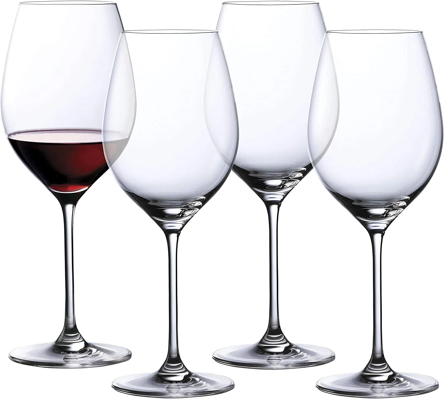 Red Wine Glasses, Set of 4, 19.5 fl oz E283135