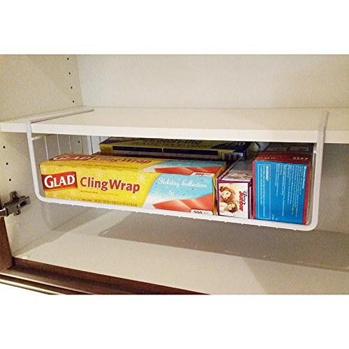 Wire Hanging Basket Shelves Under Shelf Storage Organizer 15 Inch K256