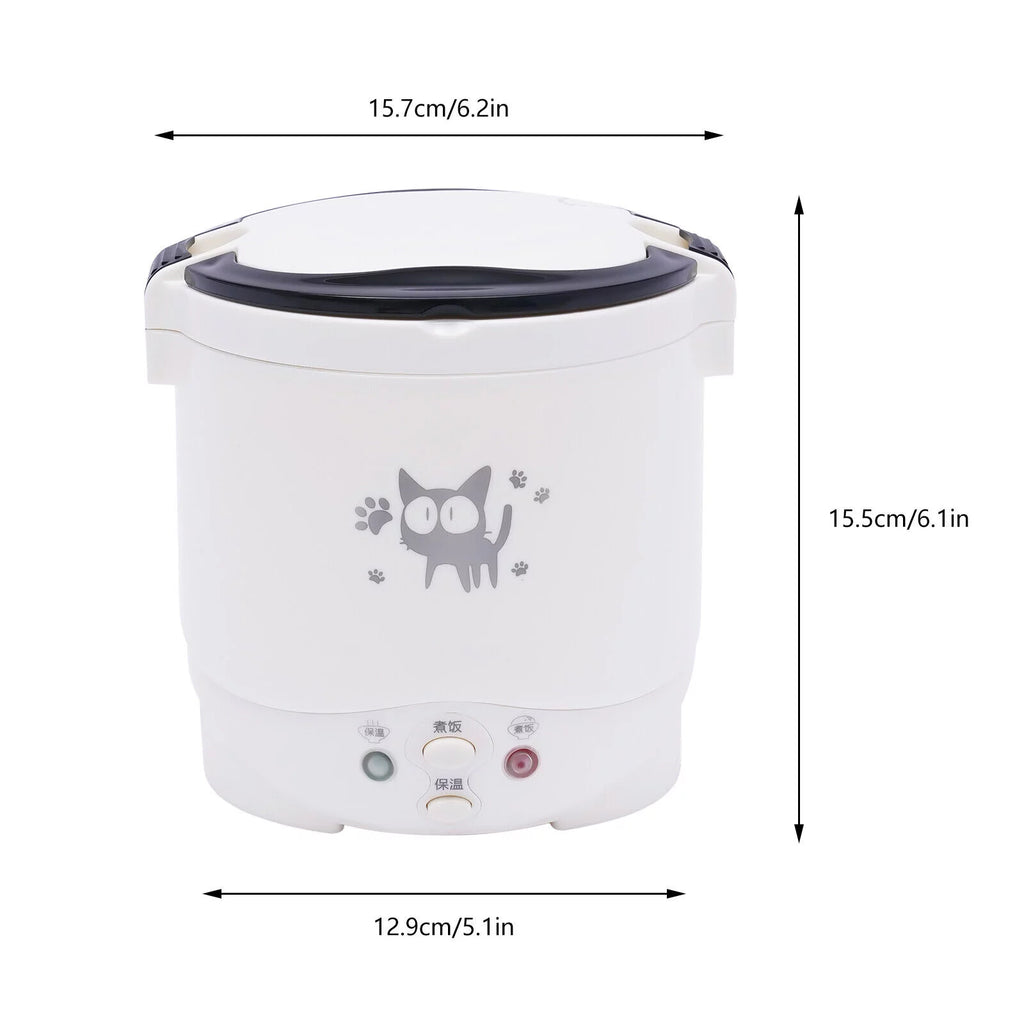 Mini Rice Cooker Steamer 1L Electric 12V N748