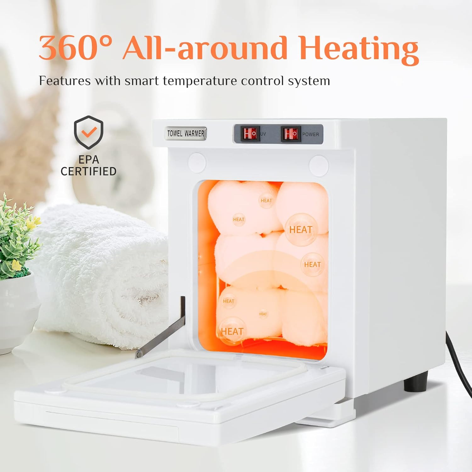 Towel Warmer for Facials Massage, Salon Spa Equipment M9518