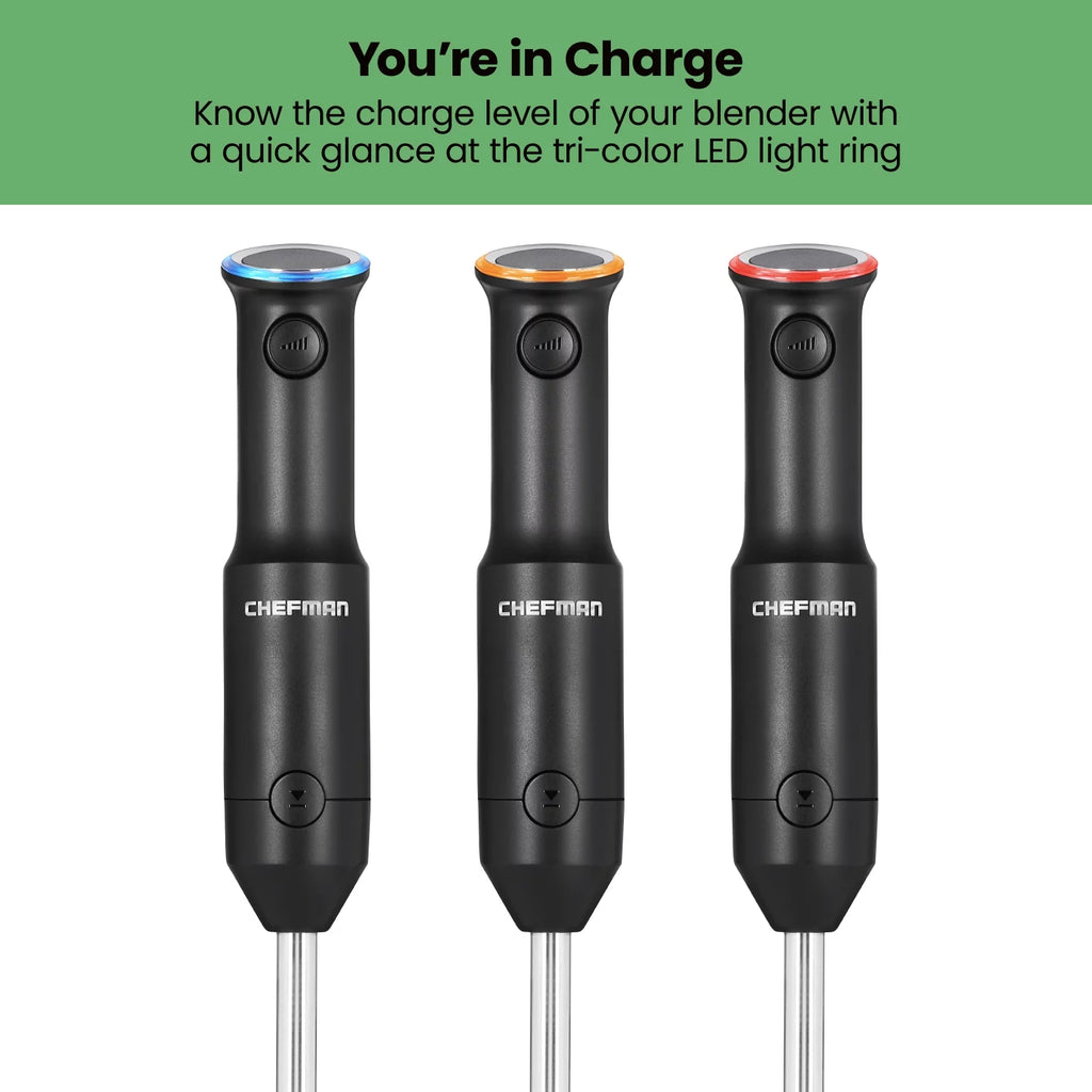 Cordless Handheld Immersion Blender, Variable Speed, Black Z8474