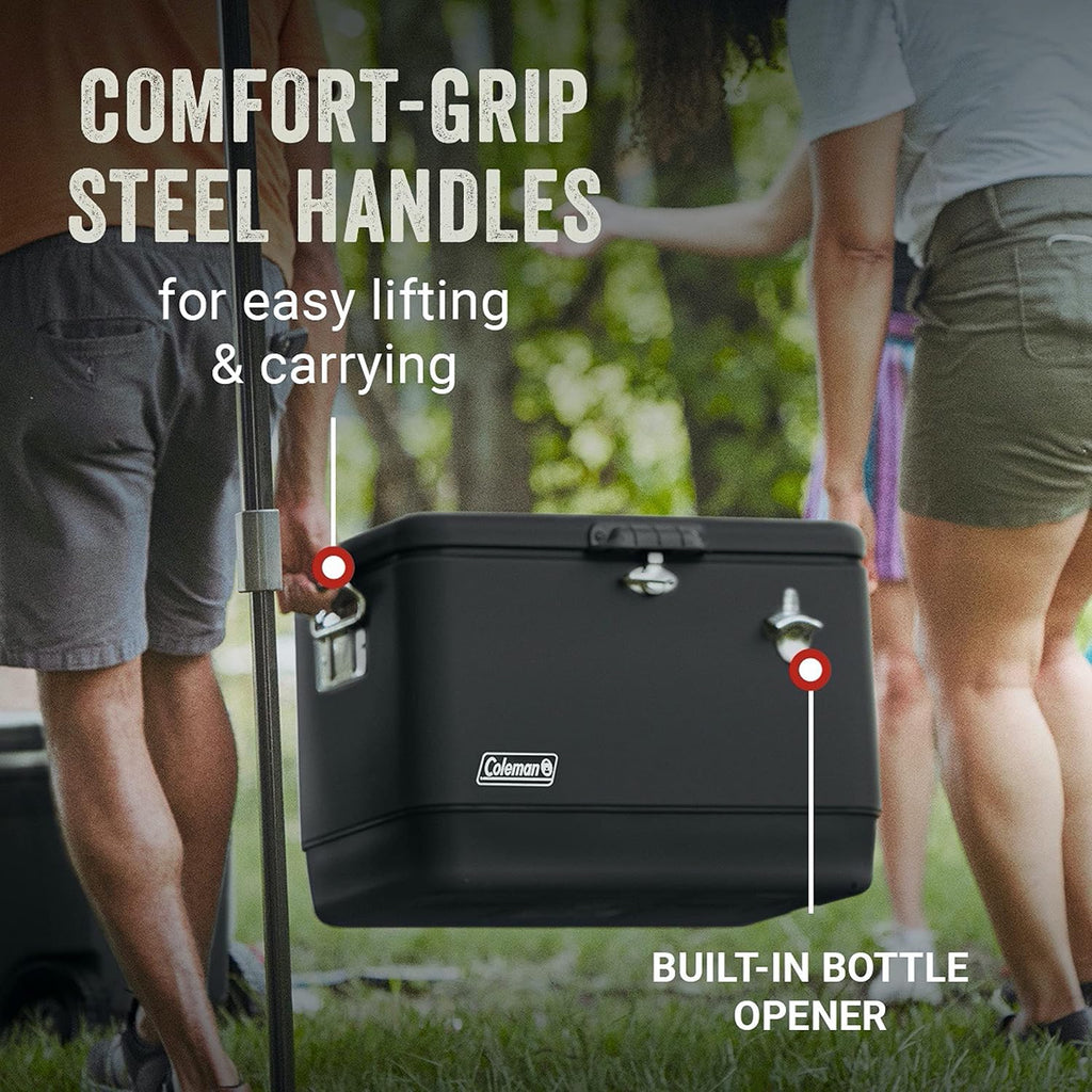 54-Quart Insulated Portable Cooler for Camping H159