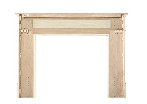 Fireplace Mantel Surround, Interior Width 56", Unfinished J902