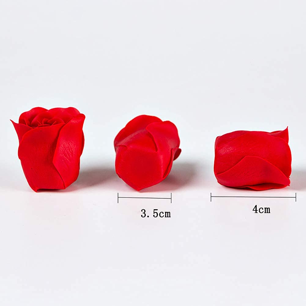 Rose Flower Bath Soap, Scented Body Soap Gift Set F29355