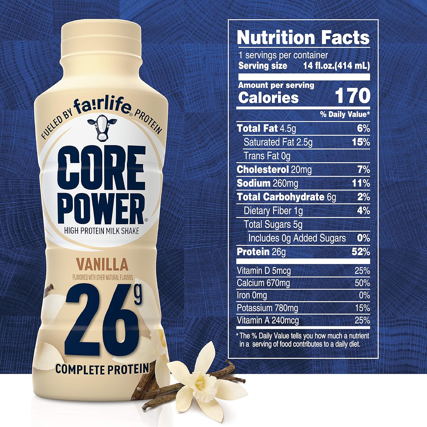 High Protein Vanilla Shake, 14 fl oz Z180
