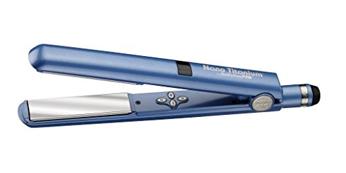 Nano Titanium Flat Iron Hair Straightener, 1" Digital for All Hair Types U7235