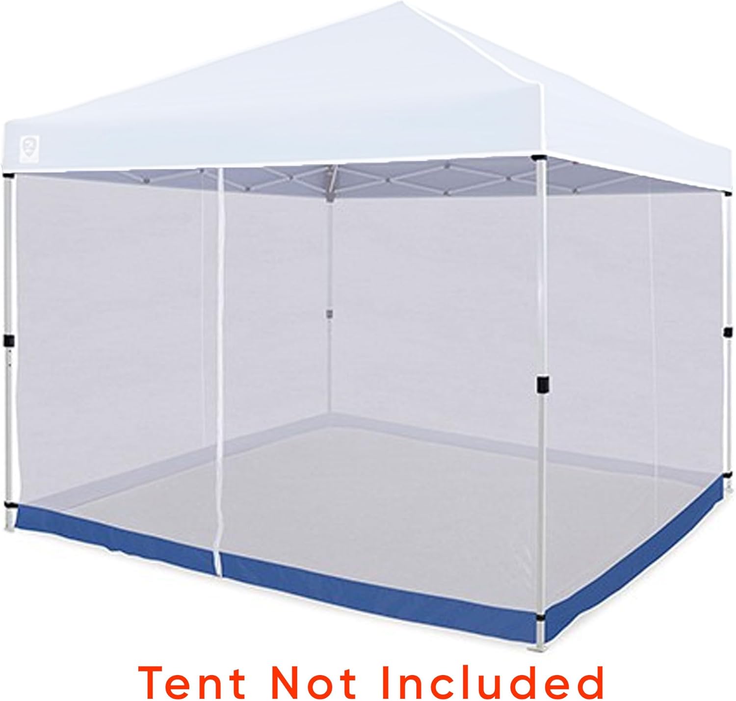 10 x 10 ft Straight Leg Screen Room Mesh Canopy Tent Attachment for Patio, Camping, Tailgating K253941