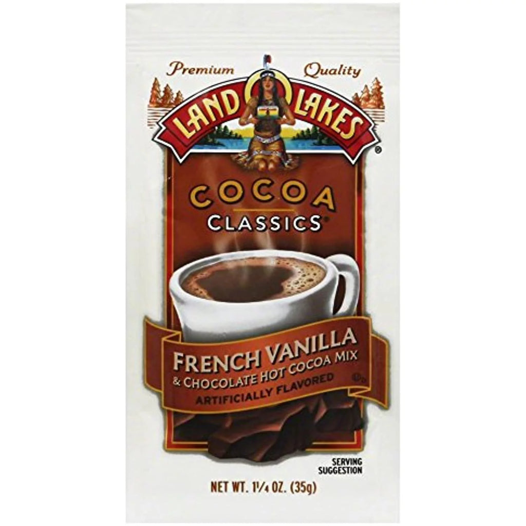 Hot Chocolate Cocoa Mix Variety Pack 3 Boxes, French Vanilla Mint Raspberry, 36 Counts Q8556