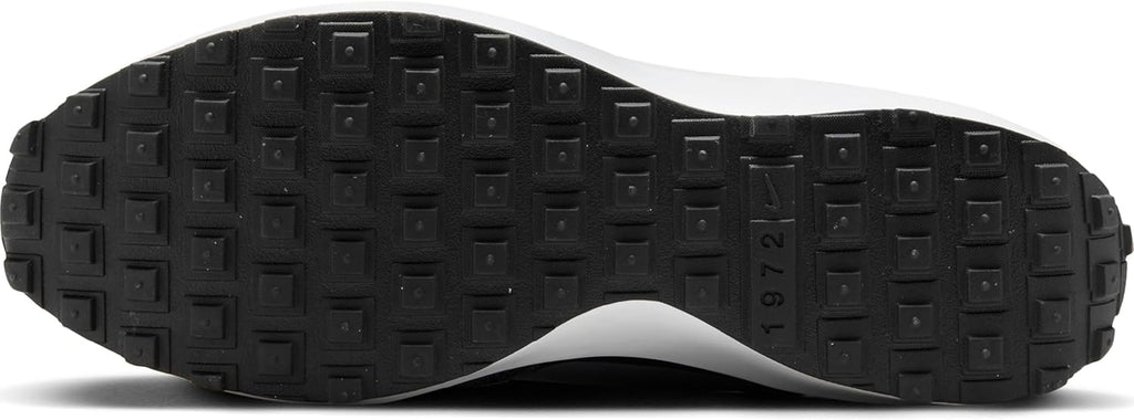 Men's Waffle Sneakers, Black and White K7537