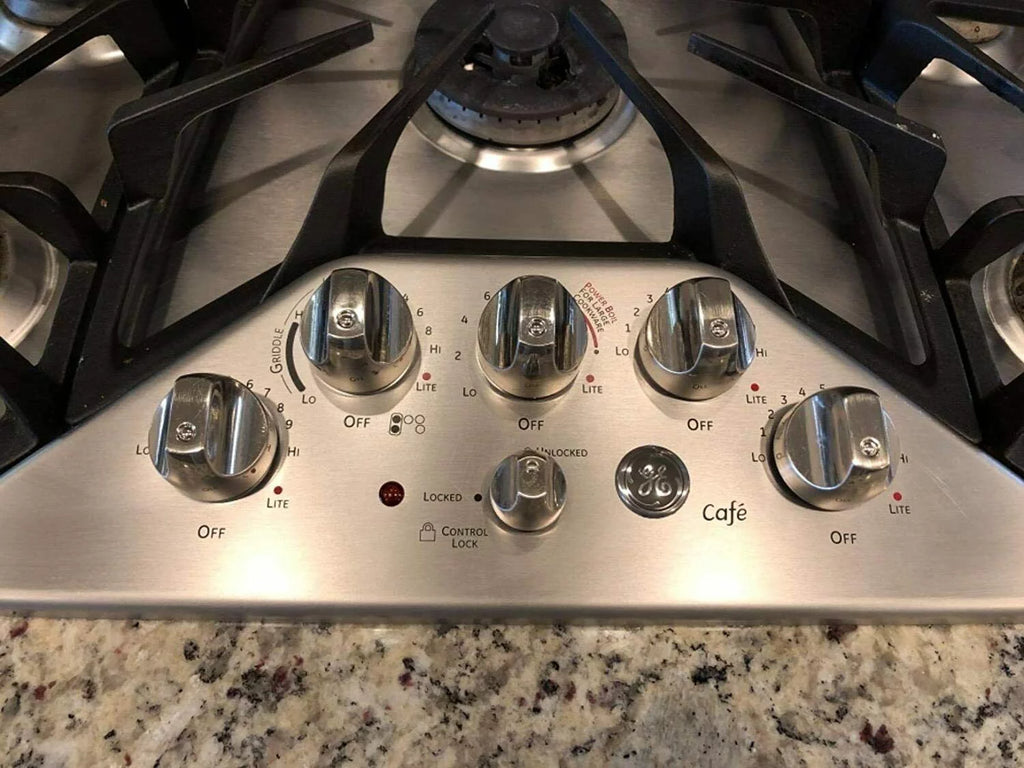 Gas Range Cooktop Burner Knob, 5 Pack D358