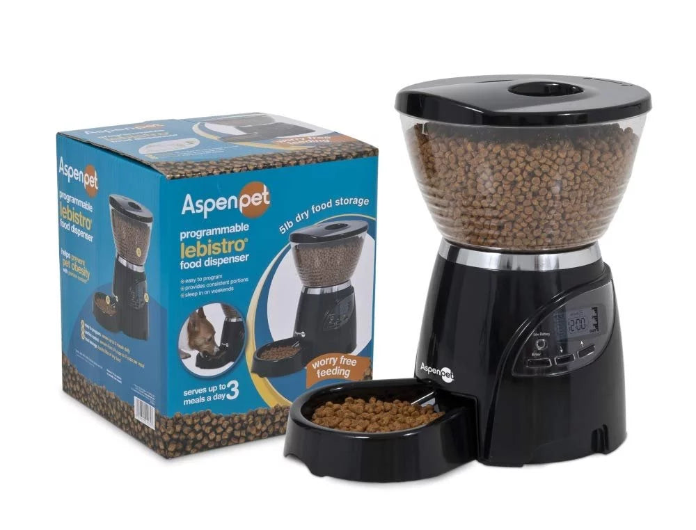 Programmable Pet Food Dispenser, 18 Cup Capacity S548