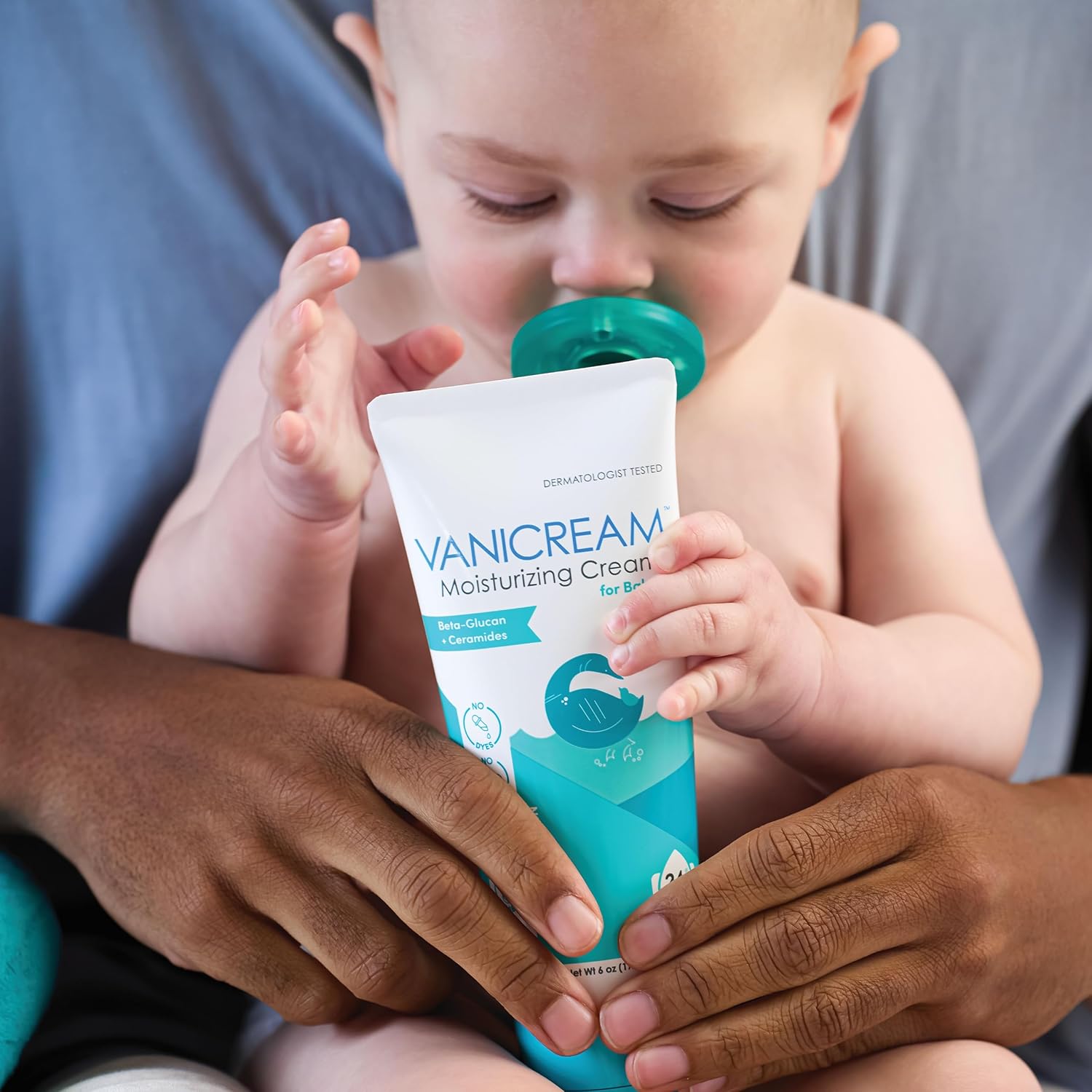 Moisturizing Cream for Baby, 6oz, for Sensitive Skin N216160
