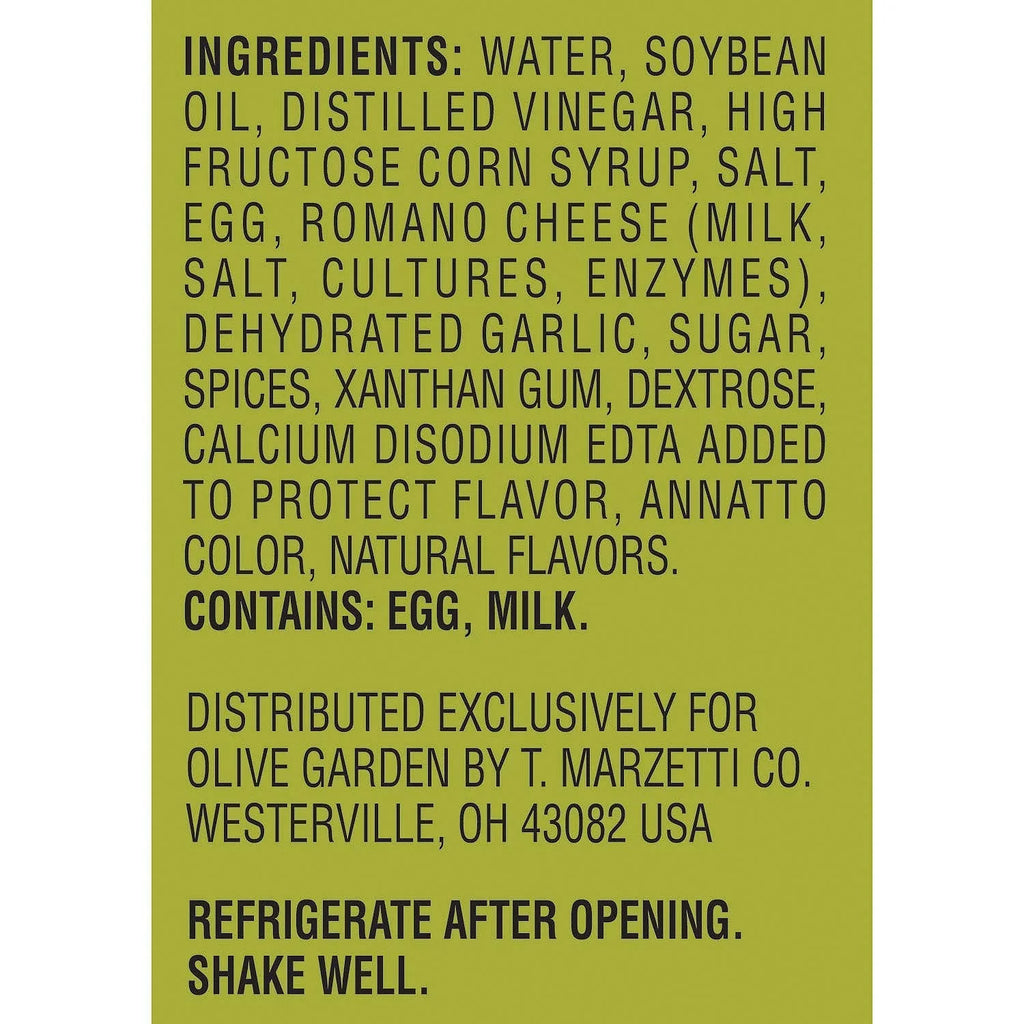 Italian Dressing, 24 Ounce Bottle, 2 Count D8920