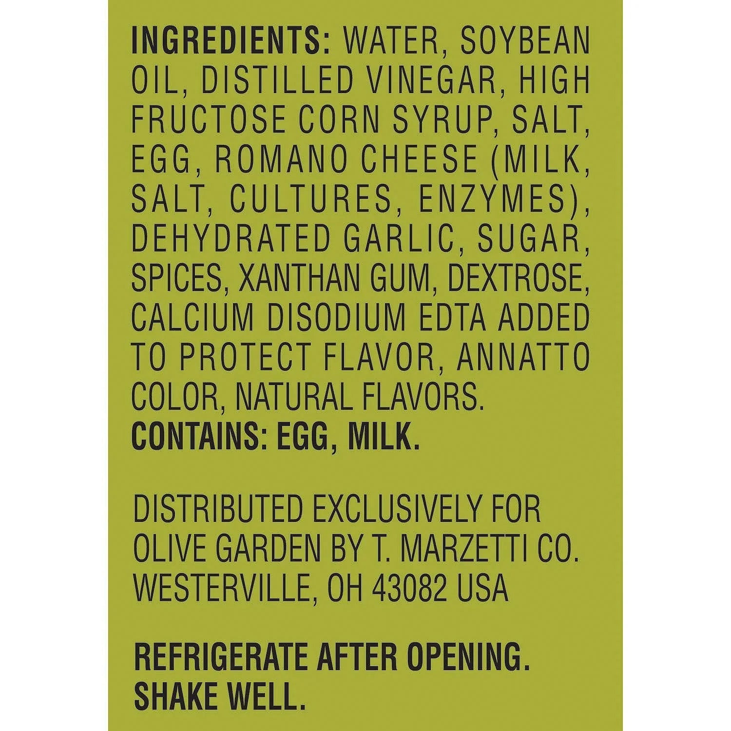 Italian Dressing, 24 Ounce Bottle, 2 Count D8920