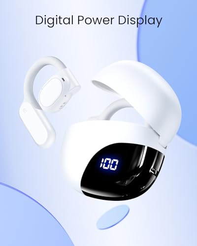 Open Ear Wireless Earbuds with Earhooks for Running Workout R640