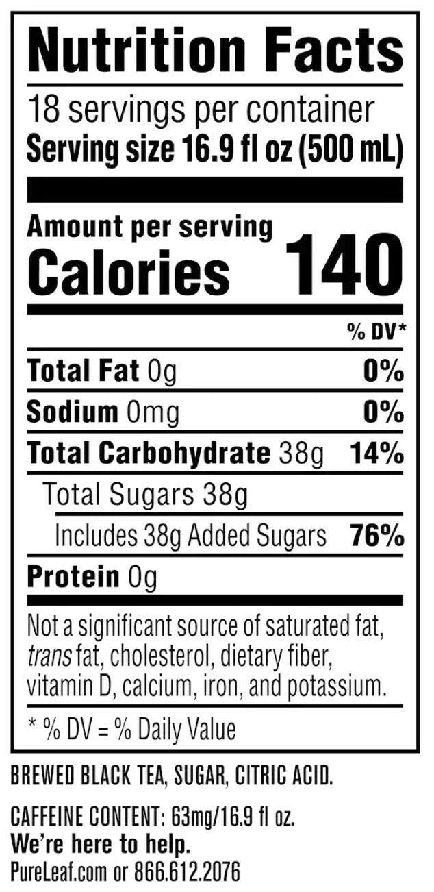 Sweet Iced Tea 16.9oz 18 Pack E743631