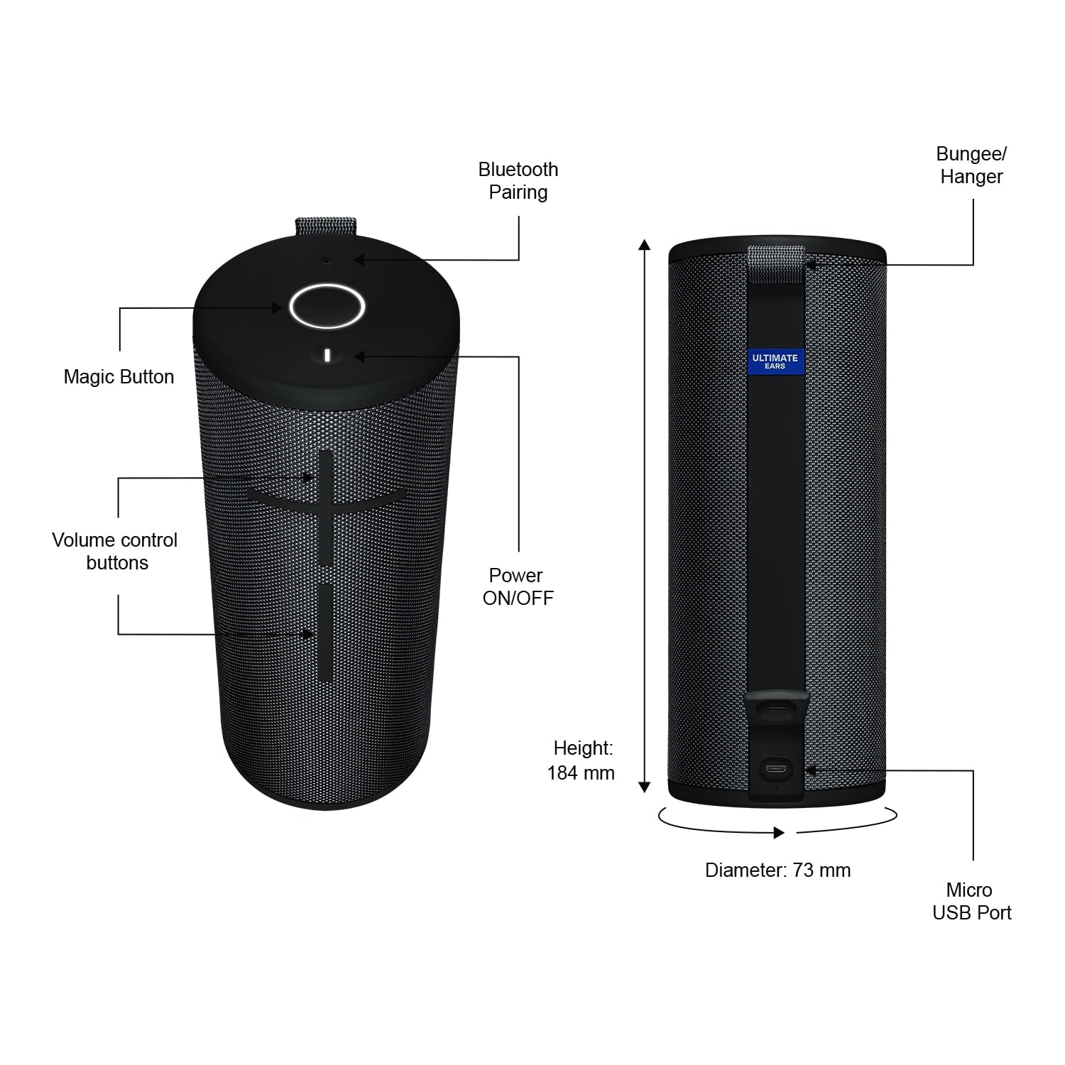 Portable Waterproof Bluetooth Speaker N4525