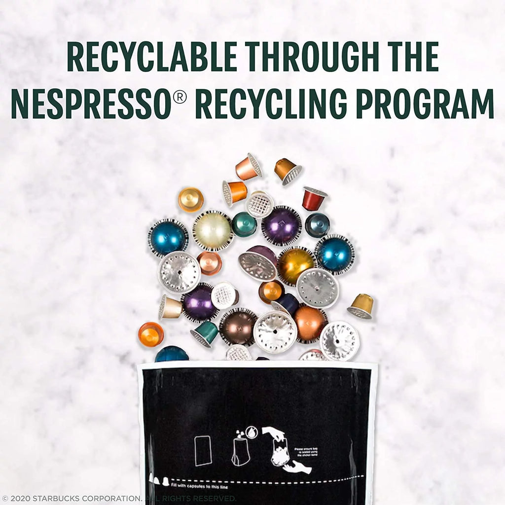 Dark Roast Espresso Coffee Capsules for Vertuo Machine, 10 Count O987