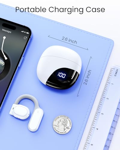 Open Ear Wireless Earbuds with Earhooks for Running Workout R640