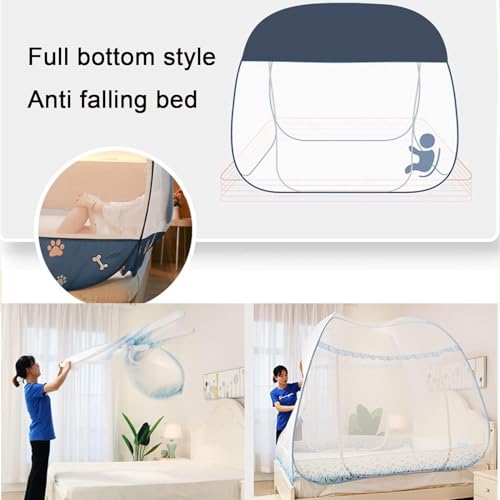 Mosquito Net Tent, Portable Travel Bed Canopy, Insect Screen R3385