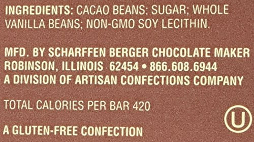 Extra Dark Artisan Chocolate Bars, 3 oz, 6-Pack U448
