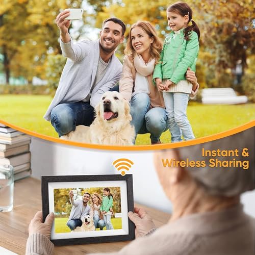 10.1 Inch WiFi Digital Picture Frame with Touch Screen U112645