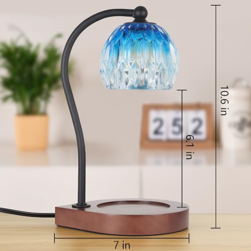 Candle Warmer Lamp with Timer & Dimmer for Jar Candles, 2 Bulbs Included B537954