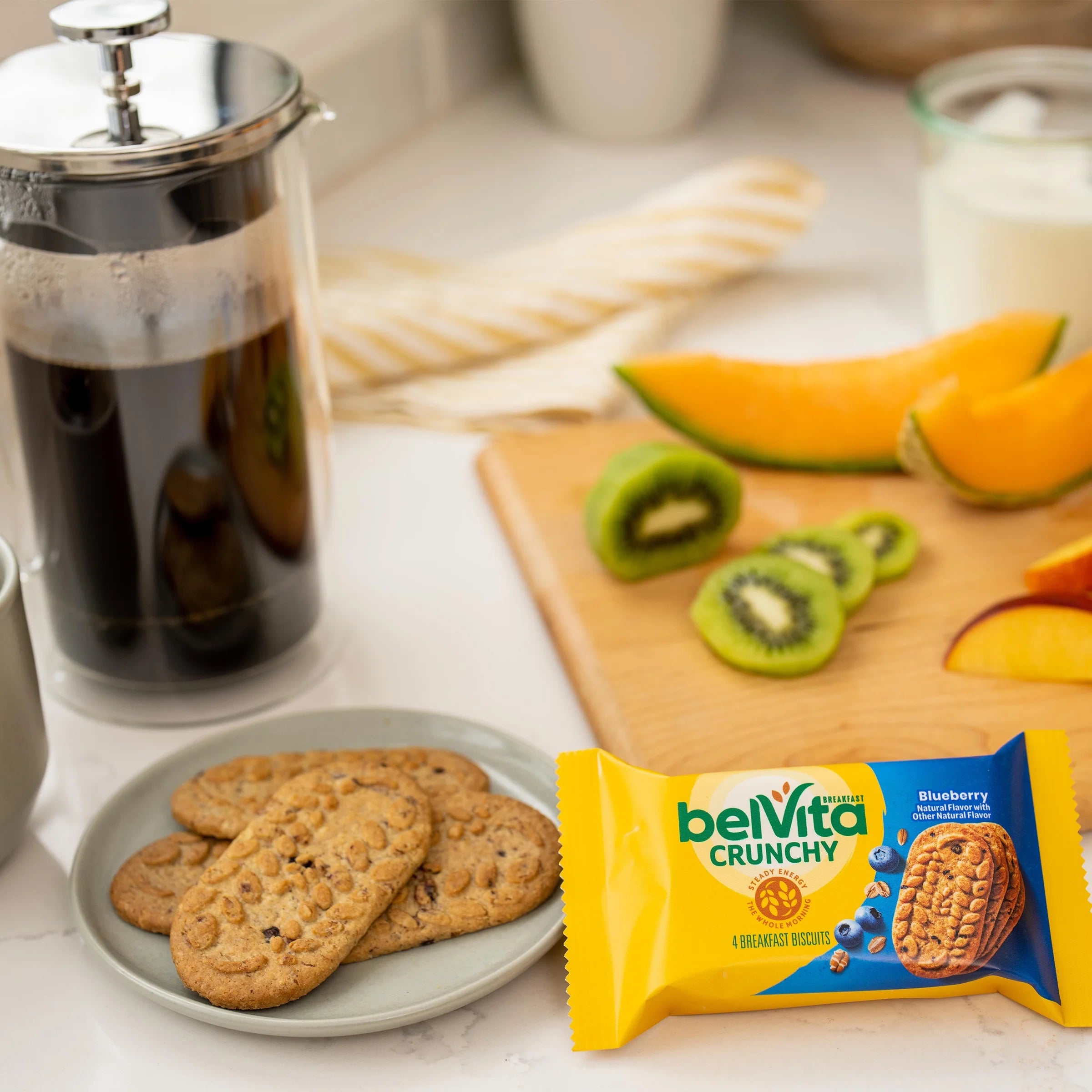 Breakfast Biscuits Variety Pack, 4 Flavors, 30 Packs Q93160