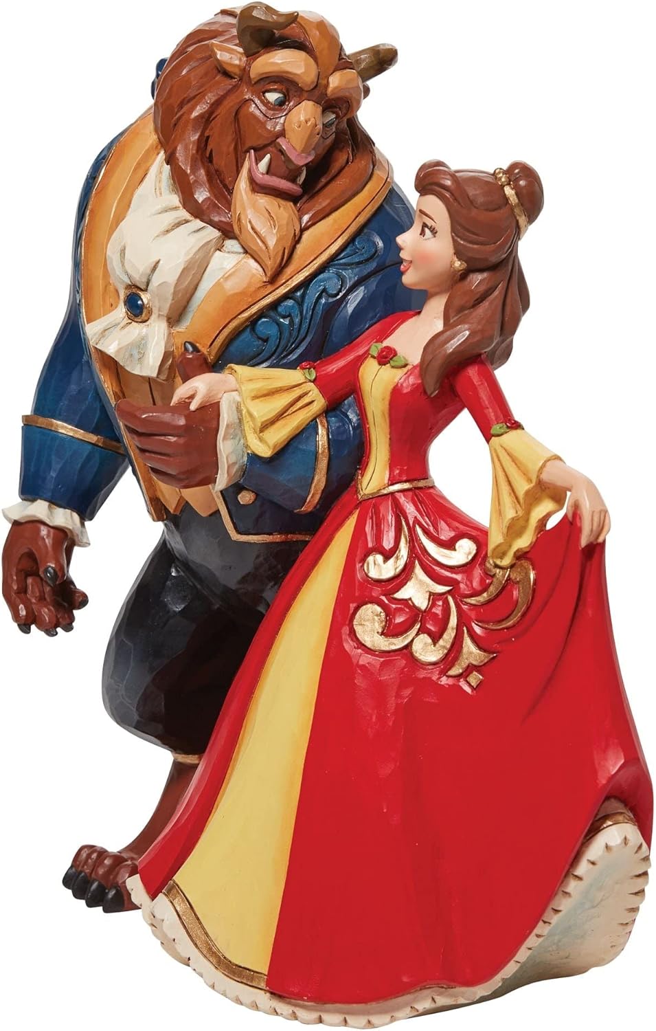 Disney Traditions Beauty and The Beast Enchanted Figurine, 9.02 Inch K564306