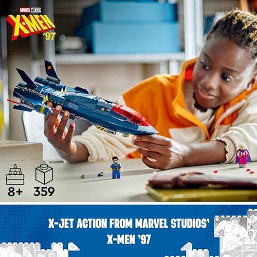 X-Men X-Jet Building Kit with 4 Minifigures L5321