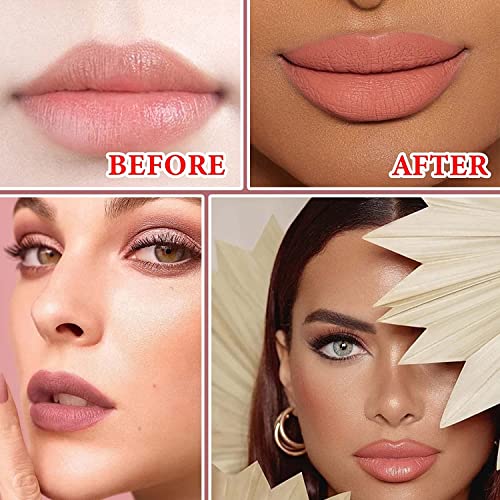 Matte Liquid Lipstick Set, Long-Lasting Waterproof Lip Stain Q20425