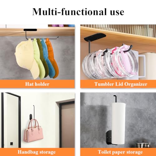 Hat organizer for baseball caps, stainless steel, 2 pack N146