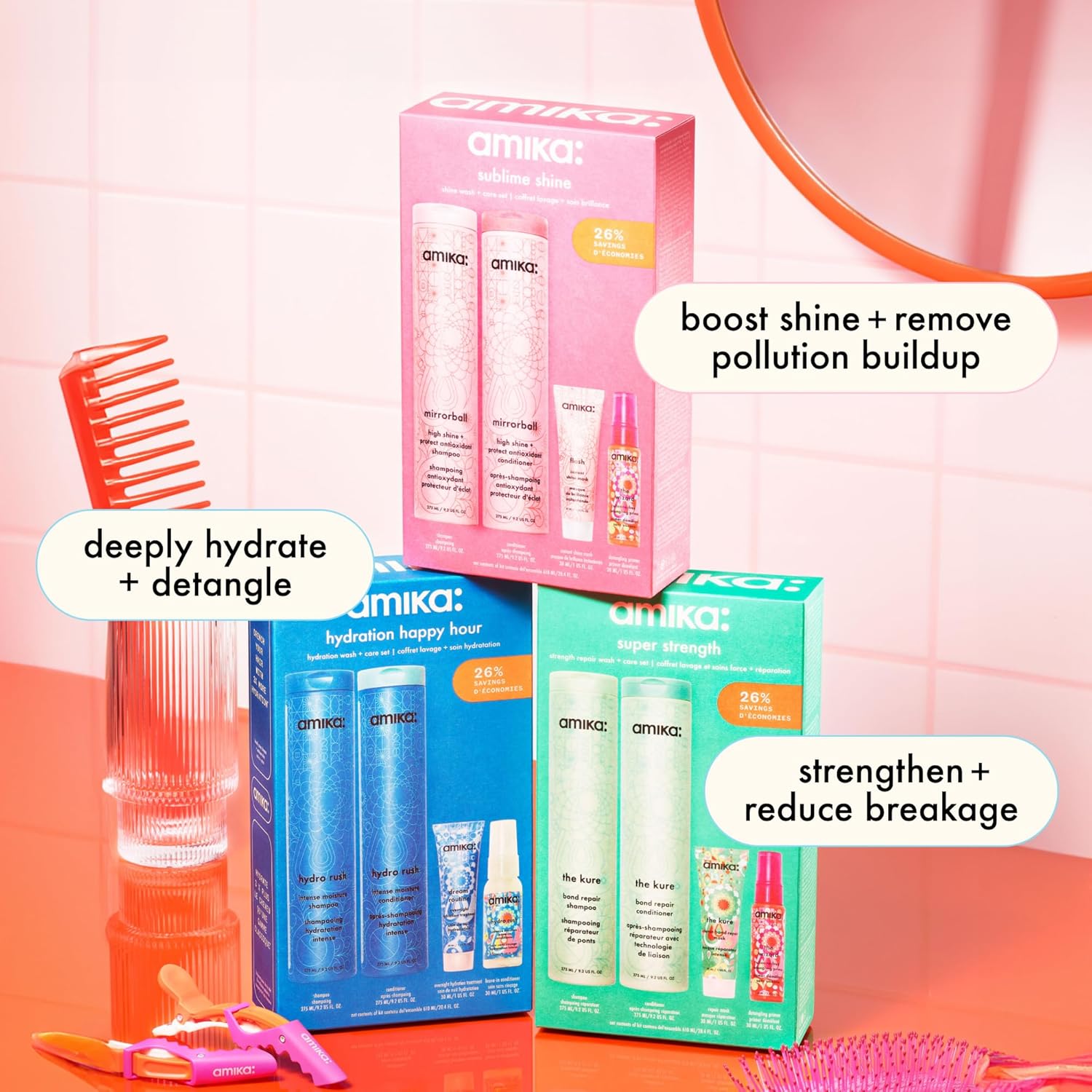 Repair shampoo and conditioner set J63722