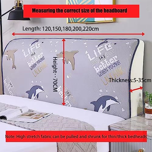 Bed Headboard Cover for Bedroom Decoration, 220cm W65140