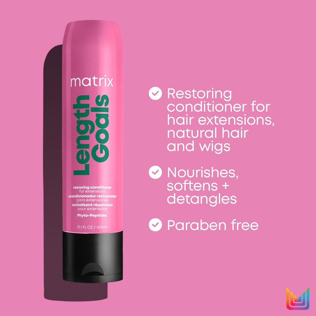 Length Goals Shampoo and Conditioner Set for Hair Extensions Z932